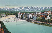 Draubrücke - Villach - alte historische Fotos Ansichten Bilder Aufnahmen Ansichtskarten 