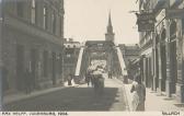 Alte Draubrücke - Richtung Hauptplatz - alte historische Fotos Ansichten Bilder Aufnahmen Ansichtskarten 