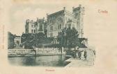 Triest, Schloss Miramare - Triest - alte historische Fotos Ansichten Bilder Aufnahmen Ansichtskarten 