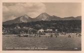 Sandbank Strandbad Jank - Kärnten - alte historische Fotos Ansichten Bilder Aufnahmen Ansichtskarten 