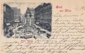 Wien, Hoher Markt - Wien - alte historische Fotos Ansichten Bilder Aufnahmen Ansichtskarten 