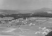 Lufbildaufnahme Lind ob Velden - Villach Land - alte historische Fotos Ansichten Bilder Aufnahmen Ansichtskarten 