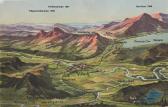 Panoramaansicht über Villach  - Kärnten - alte historische Fotos Ansichten Bilder Aufnahmen Ansichtskarten 