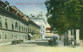 Klagenfurt, Domgasse mit Hotel Moser  - Kärnten - alte historische Fotos Ansichten Bilder Aufnahmen Ansichtskarten 