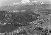 Blick auf Moos - Villach Land - alte historische Fotos Ansichten Bilder Aufnahmen Ansichtskarten 