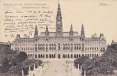 Wien Rathaus - Wien - alte historische Fotos Ansichten Bilder Aufnahmen Ansichtskarten 