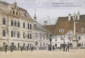 Hauptplatz Feldkirchen - Feldkirchen - alte historische Fotos Ansichten Bilder Aufnahmen Ansichtskarten 