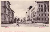 Villach Schulstrasse - Europa - alte historische Fotos Ansichten Bilder Aufnahmen Ansichtskarten 