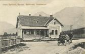 Unterbergen Bahnhof Restaurant Anton Rantitsch - Klagenfurt Land - alte historische Fotos Ansichten Bilder Aufnahmen Ansichtskarten 