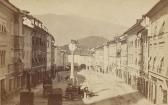 Hauptplatz in Villach - Villach - alte historische Fotos Ansichten Bilder Aufnahmen Ansichtskarten 