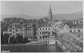 Alte Draubrücke - Villach-Innere Stadt - alte historische Fotos Ansichten Bilder Aufnahmen Ansichtskarten 