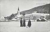 Ossiach im Winer - Feldkirchen - alte historische Fotos Ansichten Bilder Aufnahmen Ansichtskarten 