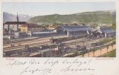 Villach Hauptbahnhof, Bahnhofshalle - Kärnten - alte historische Fotos Ansichten Bilder Aufnahmen Ansichtskarten 