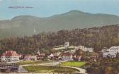 Arnoldstein, Ortsansicht mit Burgruine  - Villach Land - alte historische Fotos Ansichten Bilder Aufnahmen Ansichtskarten 