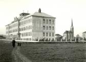 Die neue Bürgerschule von 1907 - Villach-Innere Stadt - alte historische Fotos Ansichten Bilder Aufnahmen Ansichtskarten 