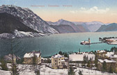 Gmunden im Winter - alte historische Fotos Ansichten Bilder Aufnahmen Ansichtskarten 