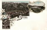 3 Bild Litho Karte - Spital an der Drau - Oesterreich - alte historische Fotos Ansichten Bilder Aufnahmen Ansichtskarten 