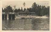 Inselhotel - Strandbad - Faak am See - alte historische Fotos Ansichten Bilder Aufnahmen Ansichtskarten 