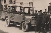 Drobollach, KFZ Praga Kleinbus,  8 Sitzer - Europa - alte historische Fotos Ansichten Bilder Aufnahmen Ansichtskarten 