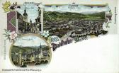 3 Bild Litho Karte - Waidhofen an der Ybbs - Europa - alte historische Fotos Ansichten Bilder Aufnahmen Ansichtskarten 