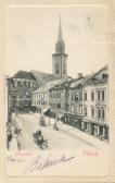 Villach - Hauptplatz - Europa - alte historische Fotos Ansichten Bilder Aufnahmen Ansichtskarten 