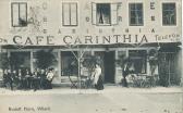 Kaffee Horn / Cafe Carinthia - Villach-Innere Stadt - alte historische Fotos Ansichten Bilder Aufnahmen Ansichtskarten 