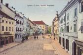 Spittal an der Drau, Hauptplatz - alte historische Fotos Ansichten Bilder Aufnahmen Ansichtskarten 