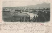 Panoramaansicht auf Villach von St. Martin - Oesterreich - alte historische Fotos Ansichten Bilder Aufnahmen Ansichtskarten 