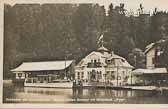 Strandkaffee Santner - Oesterreich - alte historische Fotos Ansichten Bilder Aufnahmen Ansichtskarten 