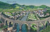 Payerbach mit Semmeringbahn - Europa - alte historische Fotos Ansichten Bilder Aufnahmen Ansichtskarten 