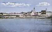 Linz - Landungsplatz - Linz - alte historische Fotos Ansichten Bilder Aufnahmen Ansichtskarten 