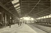 Bahnsteighalle - Europa - alte historische Fotos Ansichten Bilder Aufnahmen Ansichtskarten 