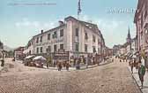 Villach - Hauptplatz - Gerbergasse - Europa - alte historische Fotos Ansichten Bilder Aufnahmen Ansichtskarten 