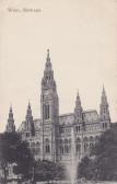 Wien, Rathaus - alte historische Fotos Ansichten Bilder Aufnahmen Ansichtskarten 