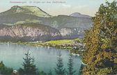 St. Gilgen mit dem Zwölferhorn - Sankt Gilgen - alte historische Fotos Ansichten Bilder Aufnahmen Ansichtskarten 