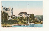 Fuchs, Urban und Hoyos Villen - Pörtschach am Wörther See - alte historische Fotos Ansichten Bilder Aufnahmen Ansichtskarten 