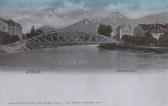 Villach Draubrücke - Mondscheinkarte  - Kärnten - alte historische Fotos Ansichten Bilder Aufnahmen Ansichtskarten 