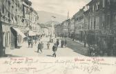 Hauptplatz - Villach-Innere Stadt - alte historische Fotos Ansichten Bilder Aufnahmen Ansichtskarten 