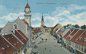 Leibnitz - Hauptplatz - alte historische Fotos Ansichten Bilder Aufnahmen Ansichtskarten 