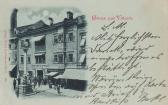 Hauptplatz Gasthof Post - Villach-Innere Stadt - alte historische Fotos Ansichten Bilder Aufnahmen Ansichtskarten 