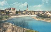 An der Drau - Villach-Innere Stadt - alte historische Fotos Ansichten Bilder Aufnahmen Ansichtskarten 