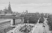 Parlament und Rathaus - Wien,Innere Stadt - alte historische Fotos Ansichten Bilder Aufnahmen Ansichtskarten 
