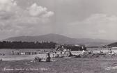 Faakersee, Sandbank Strandbad - Kärnten - alte historische Fotos Ansichten Bilder Aufnahmen Ansichtskarten 