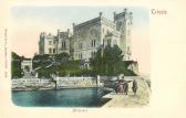 Triest, Schloss Miramare - Friaul Julisch Venetien - alte historische Fotos Ansichten Bilder Aufnahmen Ansichtskarten 