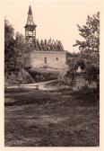 Egg am See, Erneuerung des Kirchendaches - Kärnten - alte historische Fotos Ansichten Bilder Aufnahmen Ansichtskarten 