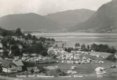 Camping Mentl in Heiligengestade - Kärnten - alte historische Fotos Ansichten Bilder Aufnahmen Ansichtskarten 