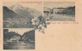 3 Bild Litho Karte - Lienz  - alte historische Fotos Ansichten Bilder Aufnahmen Ansichtskarten 