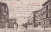 K.k. Staats - Gymnasyum Peraustraße - Europa - alte historische Fotos Ansichten Bilder Aufnahmen Ansichtskarten 