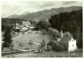 Der Kurpark und die Kapelle von 1897 - Villach(Stadt) - alte historische Fotos Ansichten Bilder Aufnahmen Ansichtskarten 