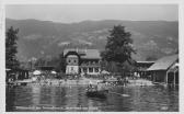 Strandbad Linde in Bodensdorf - alte historische Fotos Ansichten Bilder Aufnahmen Ansichtskarten 